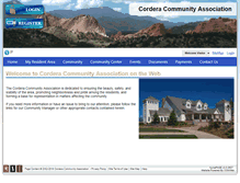 Tablet Screenshot of corderahoa.org